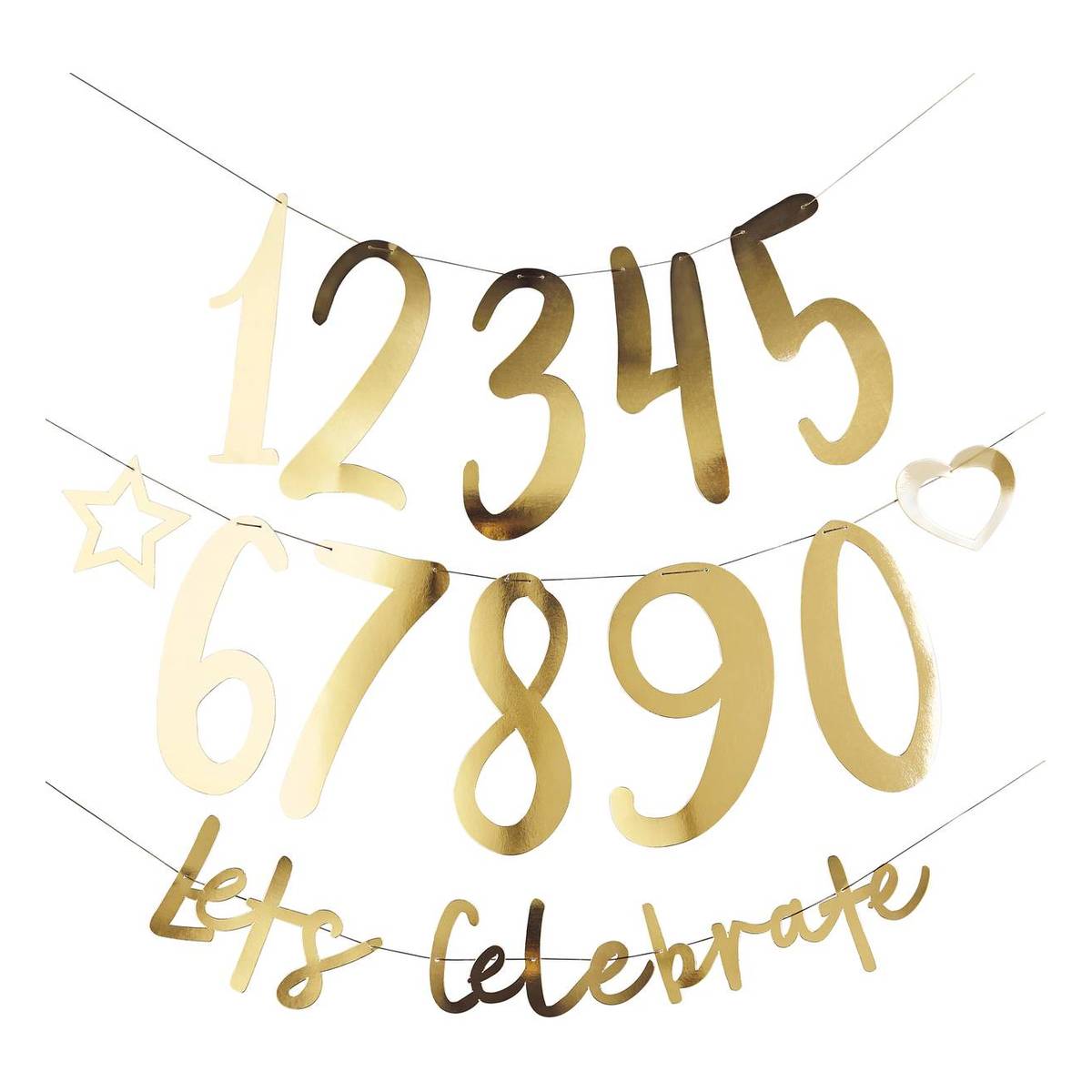 Create Your Own Gold Banner 2m