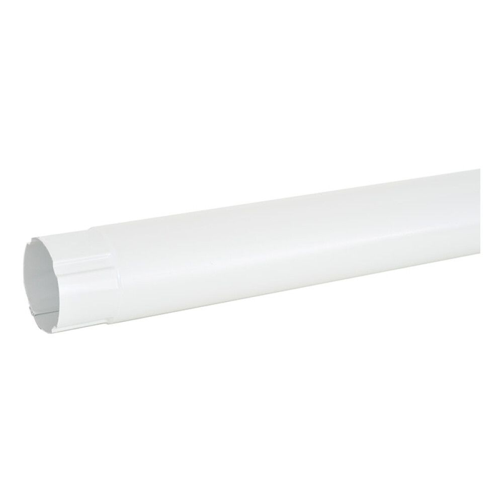 NEDLØPSRØR ICOPAL HVIT Ø75X4000MM STÅL