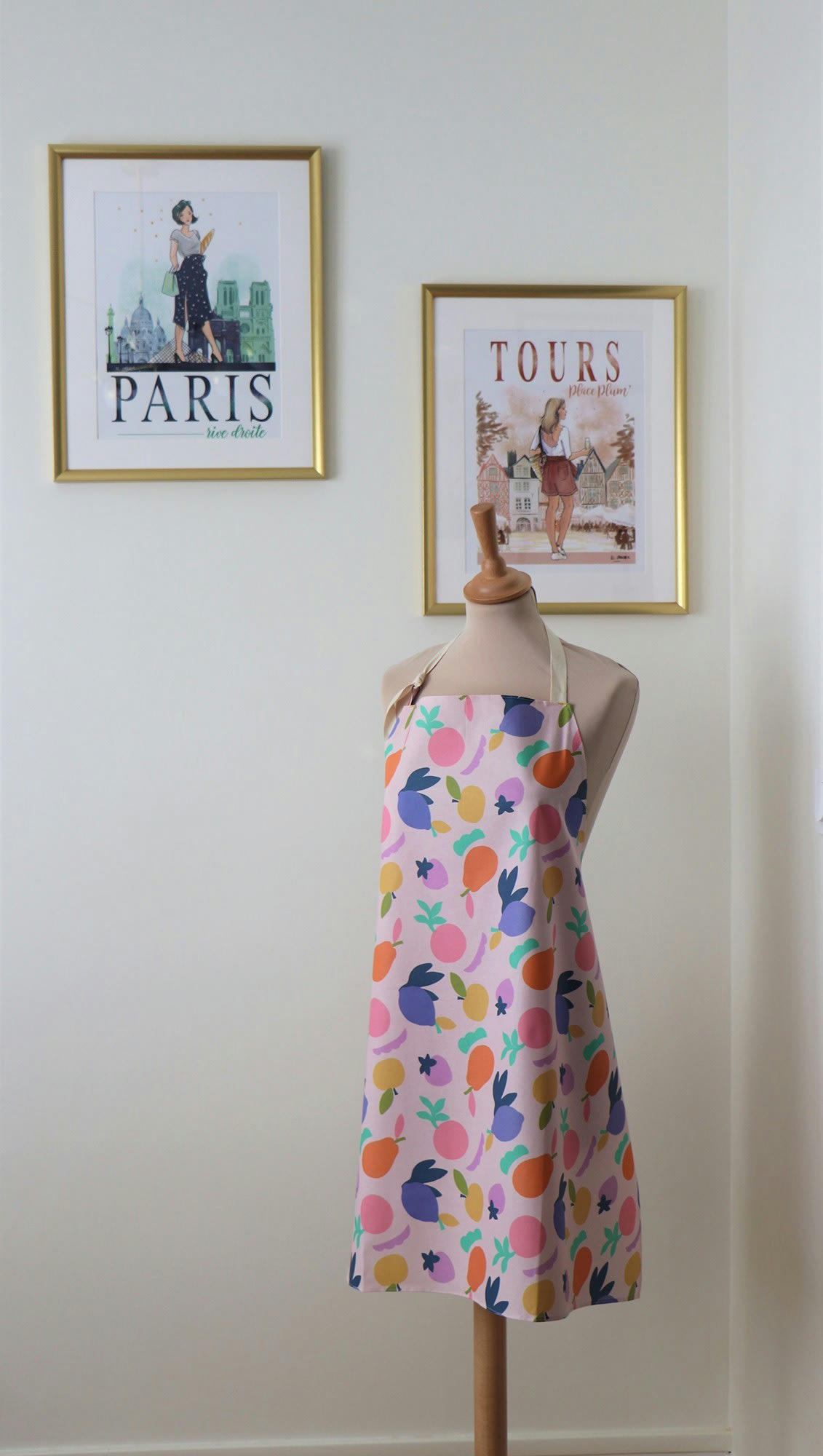 FRUITS - Tablier enduit Fruits