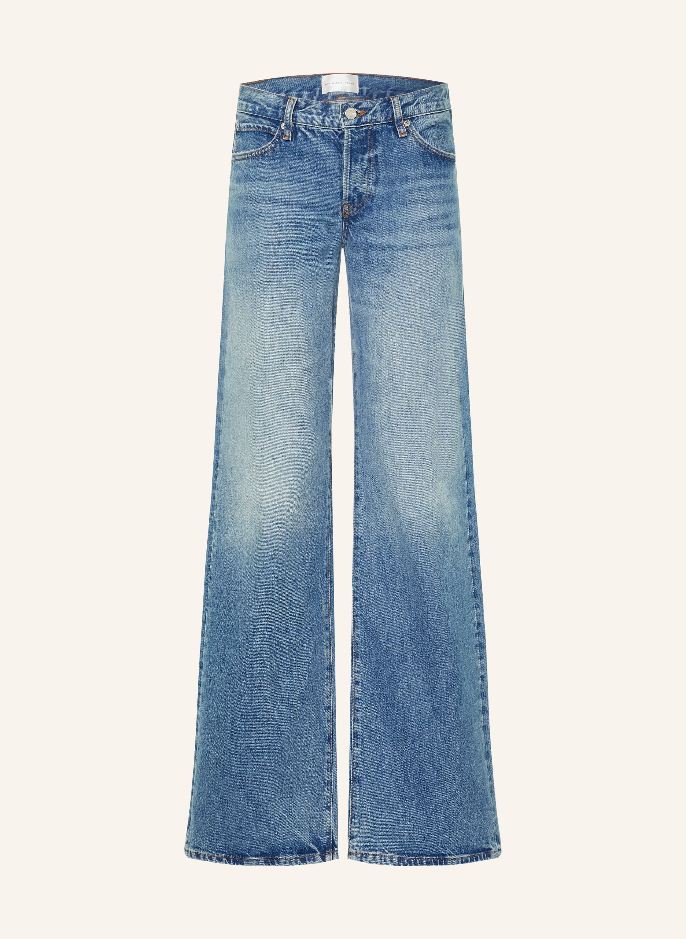 FRAME Straight Jeans THE GRAY