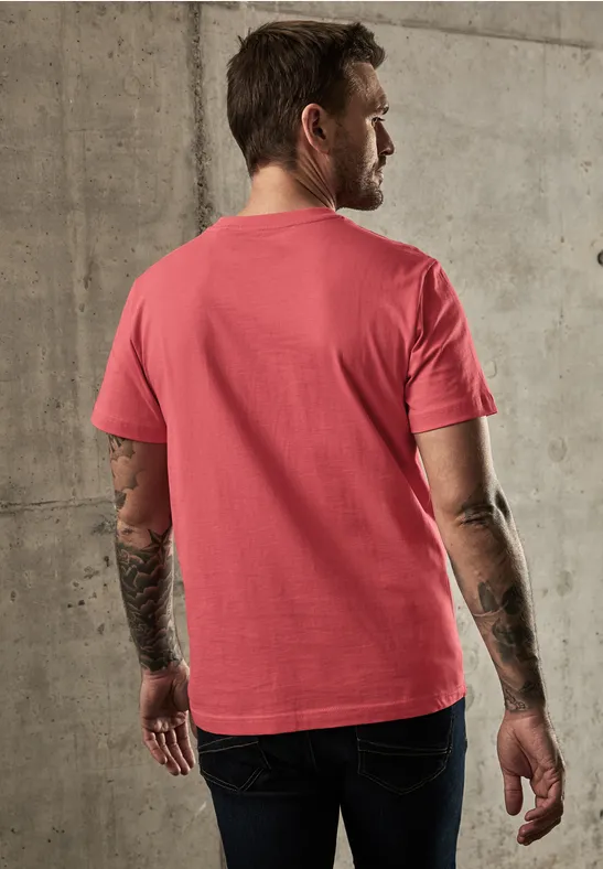 Basic T-Shirt in Unifarbe