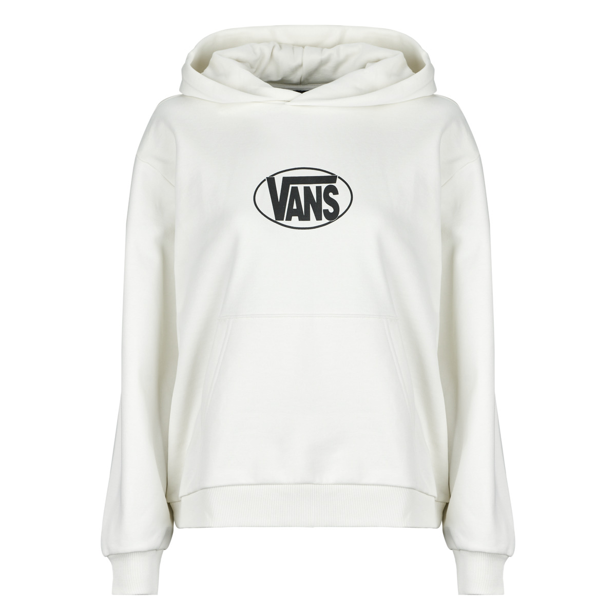 Vans - OVAL LOGO RELAXED PULLOVER - Ecru