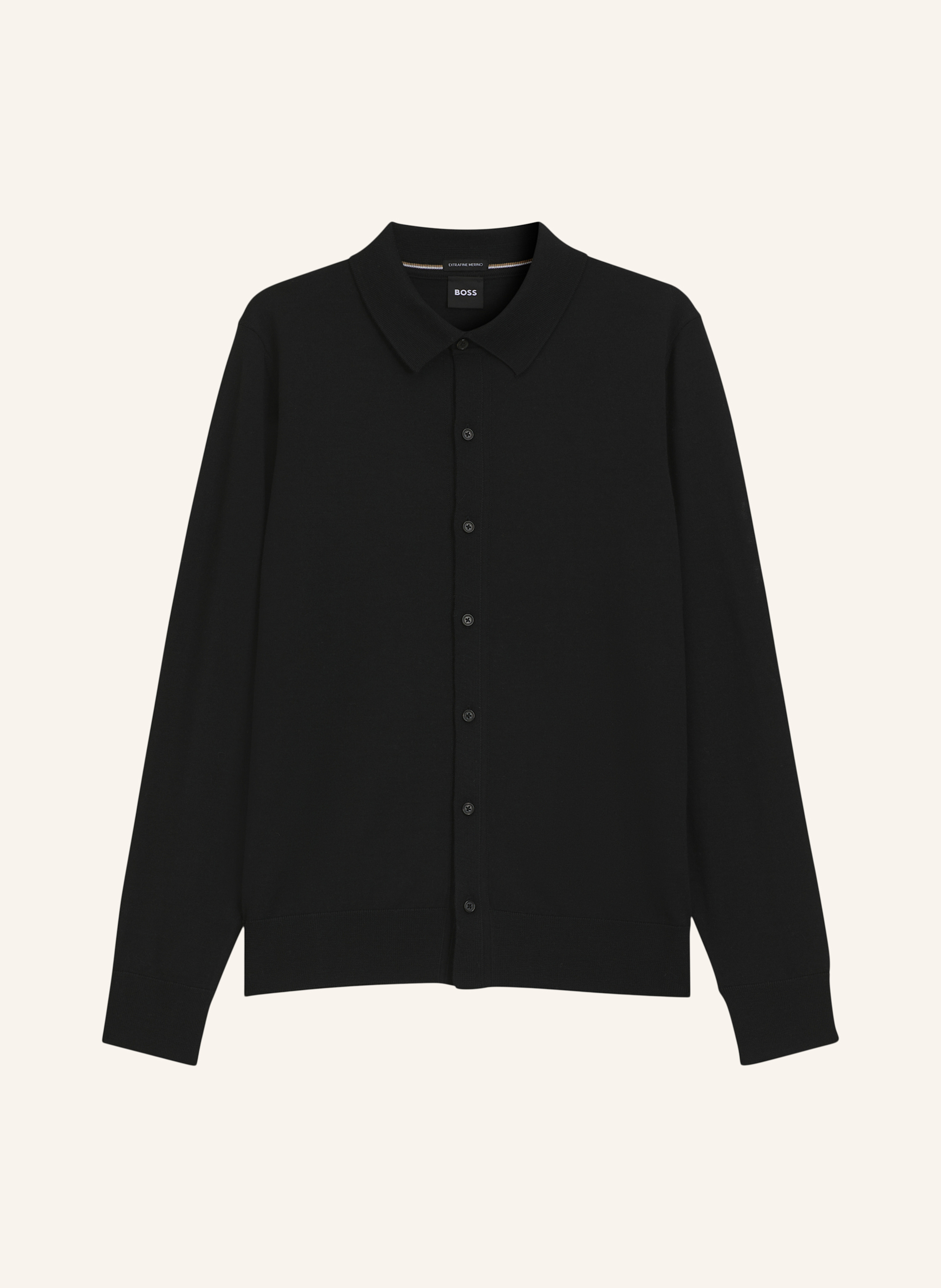 BOSS Strickjacke H-HELBERT Regular Fit