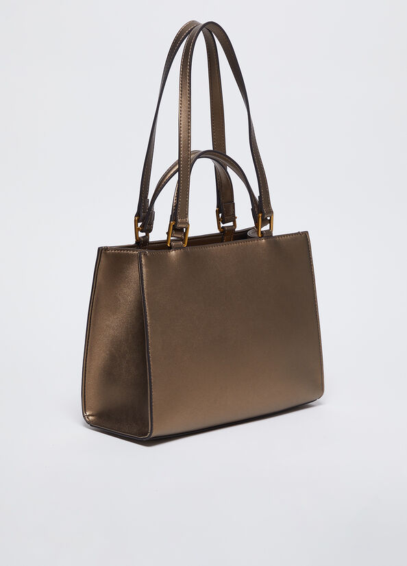 Shopping bag piccola con logo