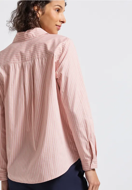 Gestreifte Business Bluse
