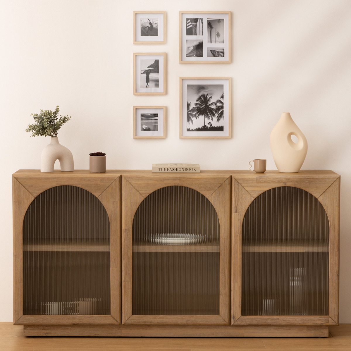Set of 5 photo frames "Erin" Wood,