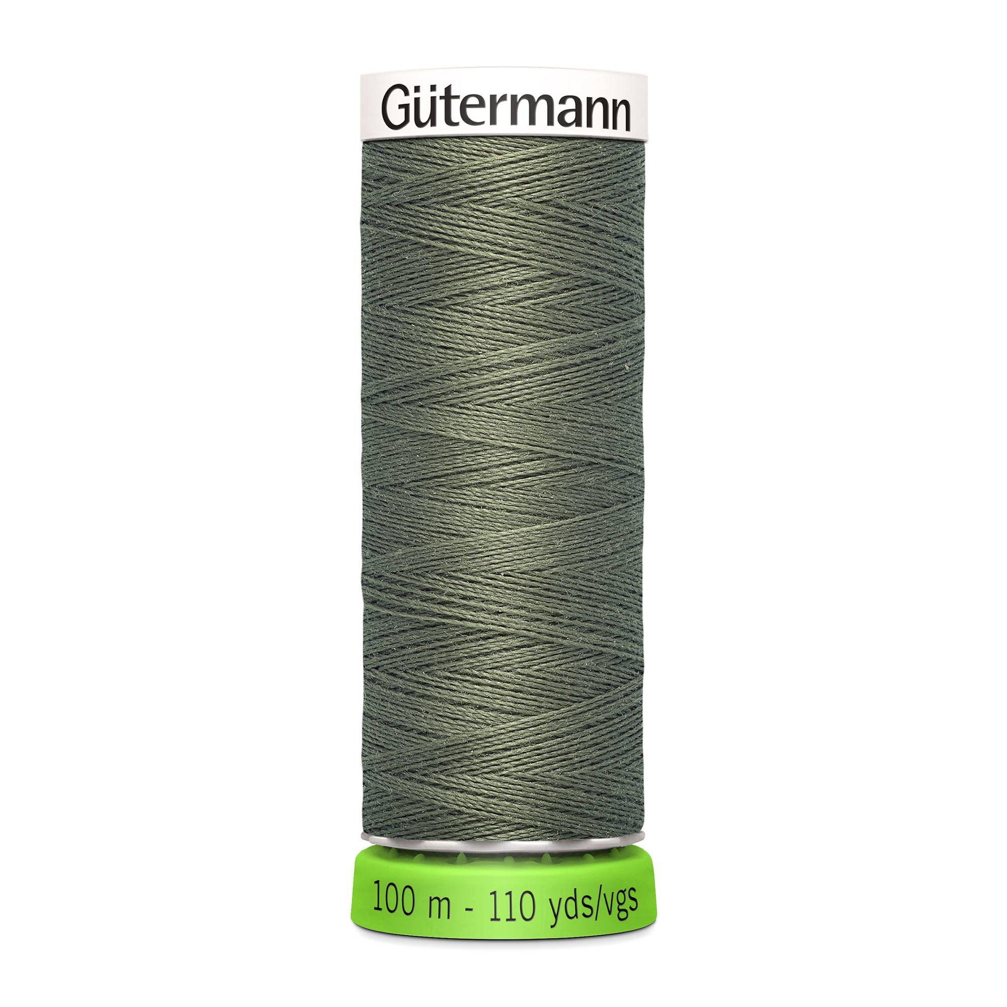Gutermann Green Sew All Recycled rPET Thread 100m (824)