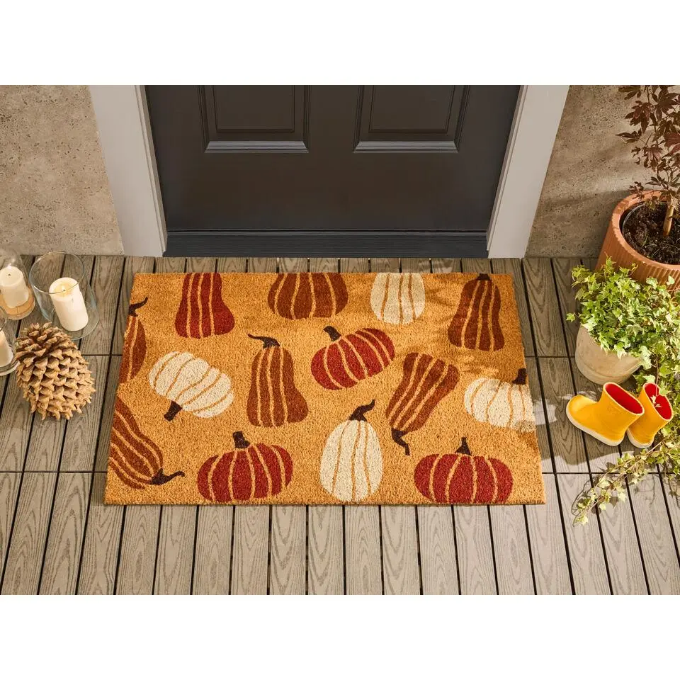 PANDIN - Deurmat - Meerkleurig - 60 x 90 cm - Kokos