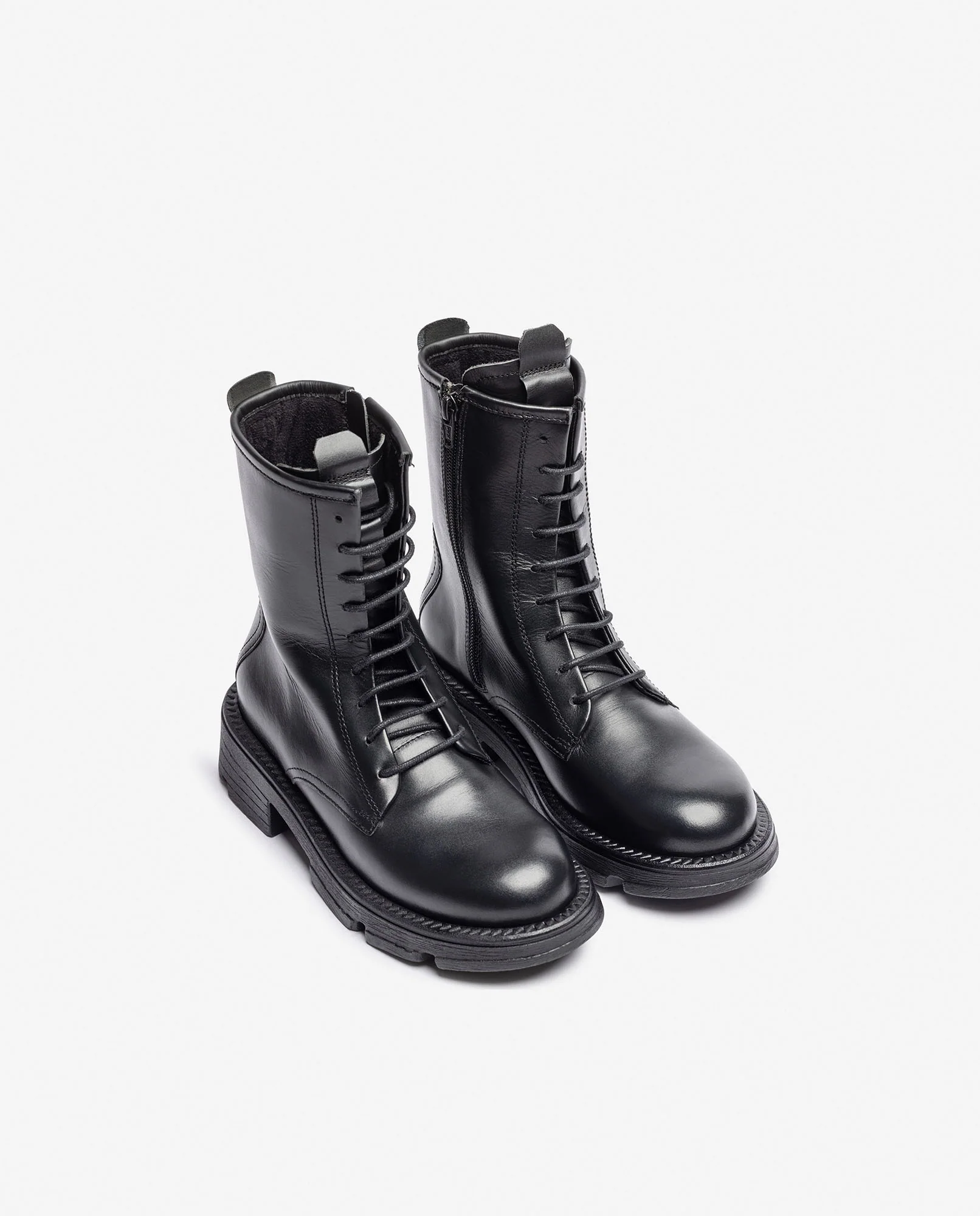 Botín plano ELZE-010 negro
