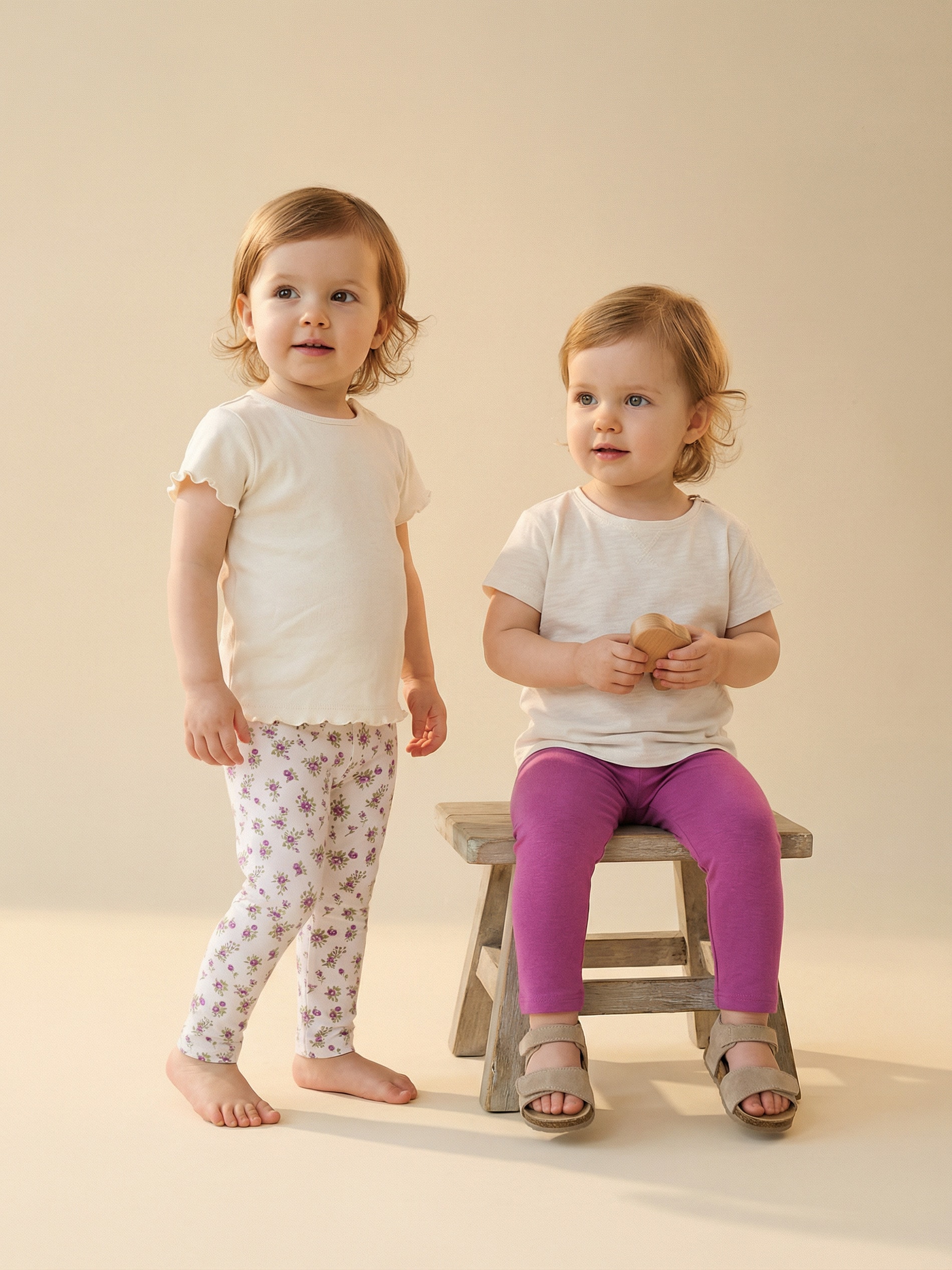 Bawełniane legginsy 2 pack
