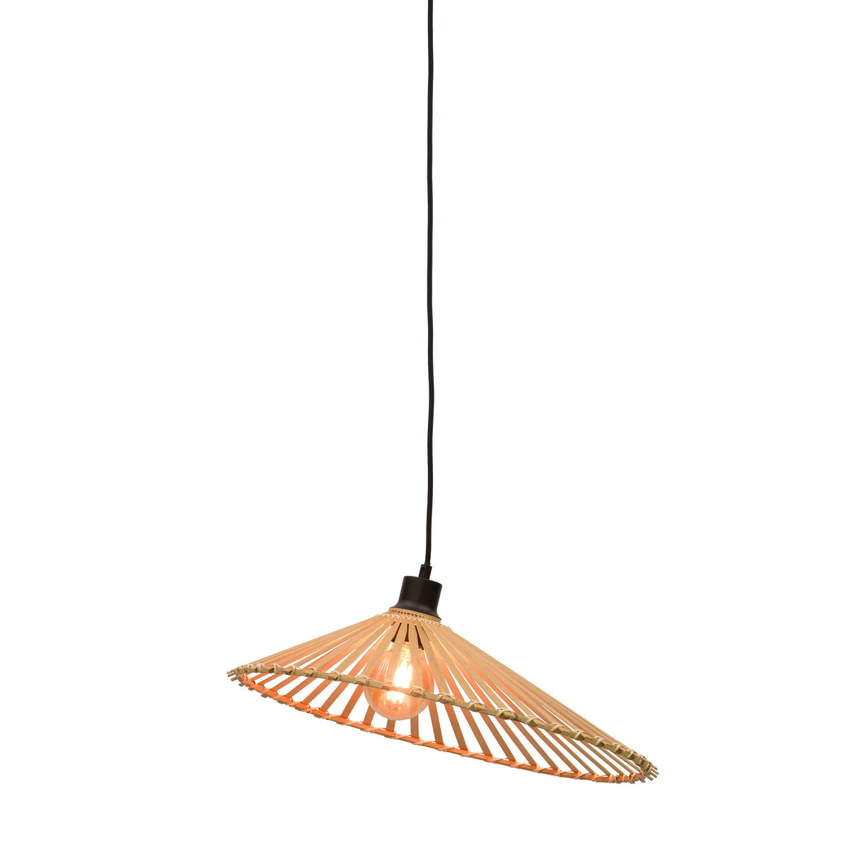 GOOD&MOJO hanglamp Bromo - bruin - Ø50cm