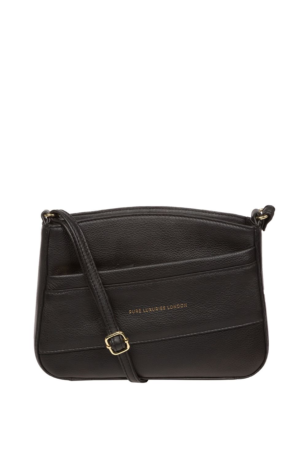 Pure Luxuries London Helena' Nappa Leather Cross Body Bag