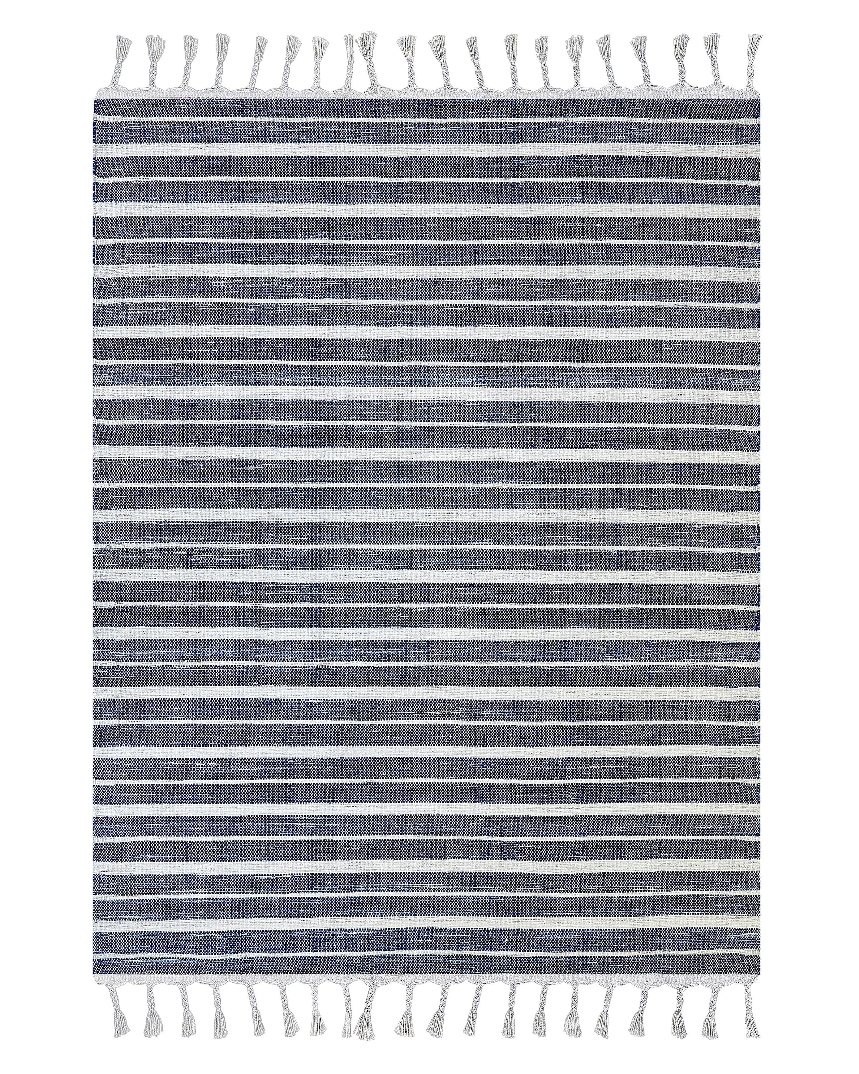 Rug BADEMLI Dark Blue 140 x 200 cm