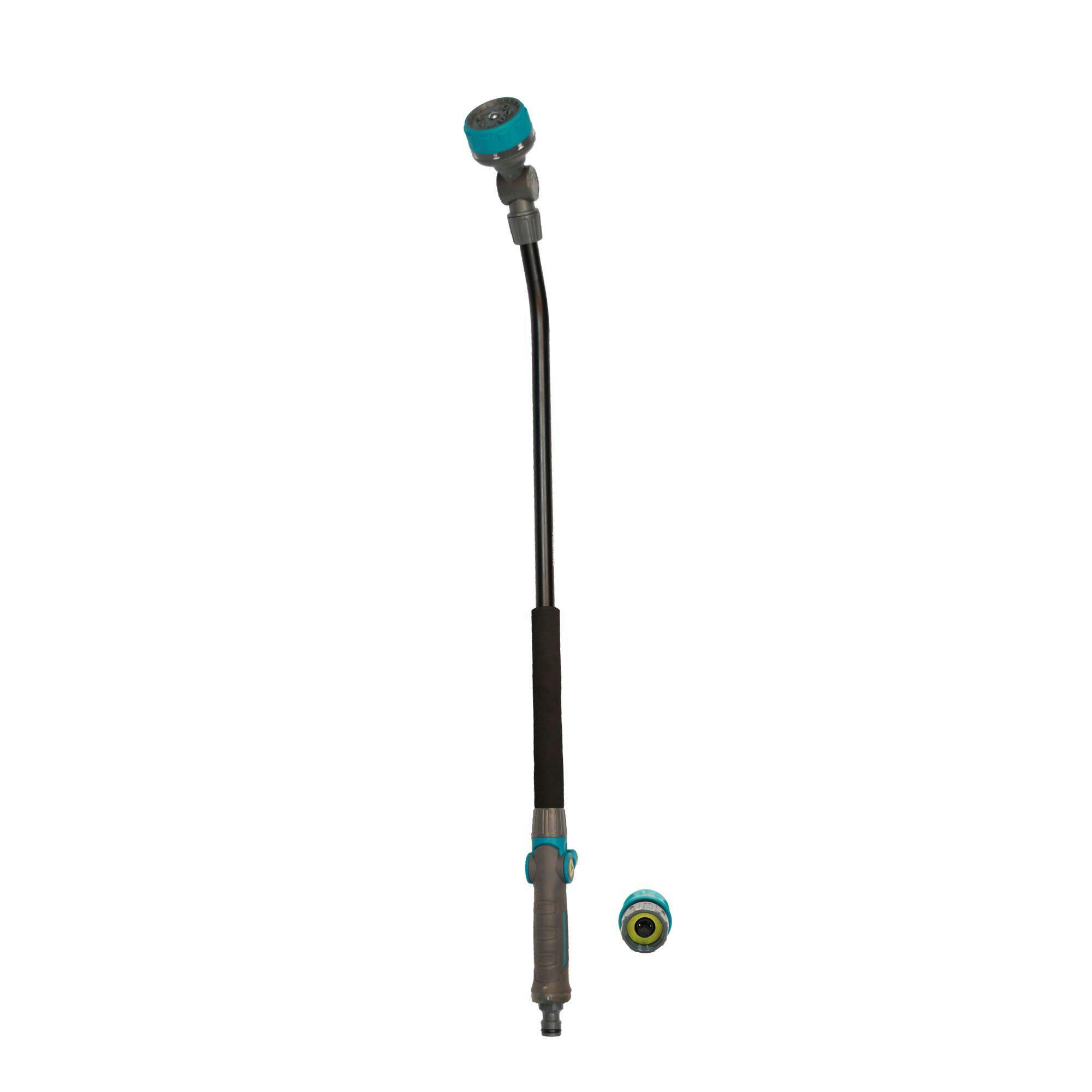 Yardworks 8-Pattern Watering Wand Quick Connector Combo, 34-in