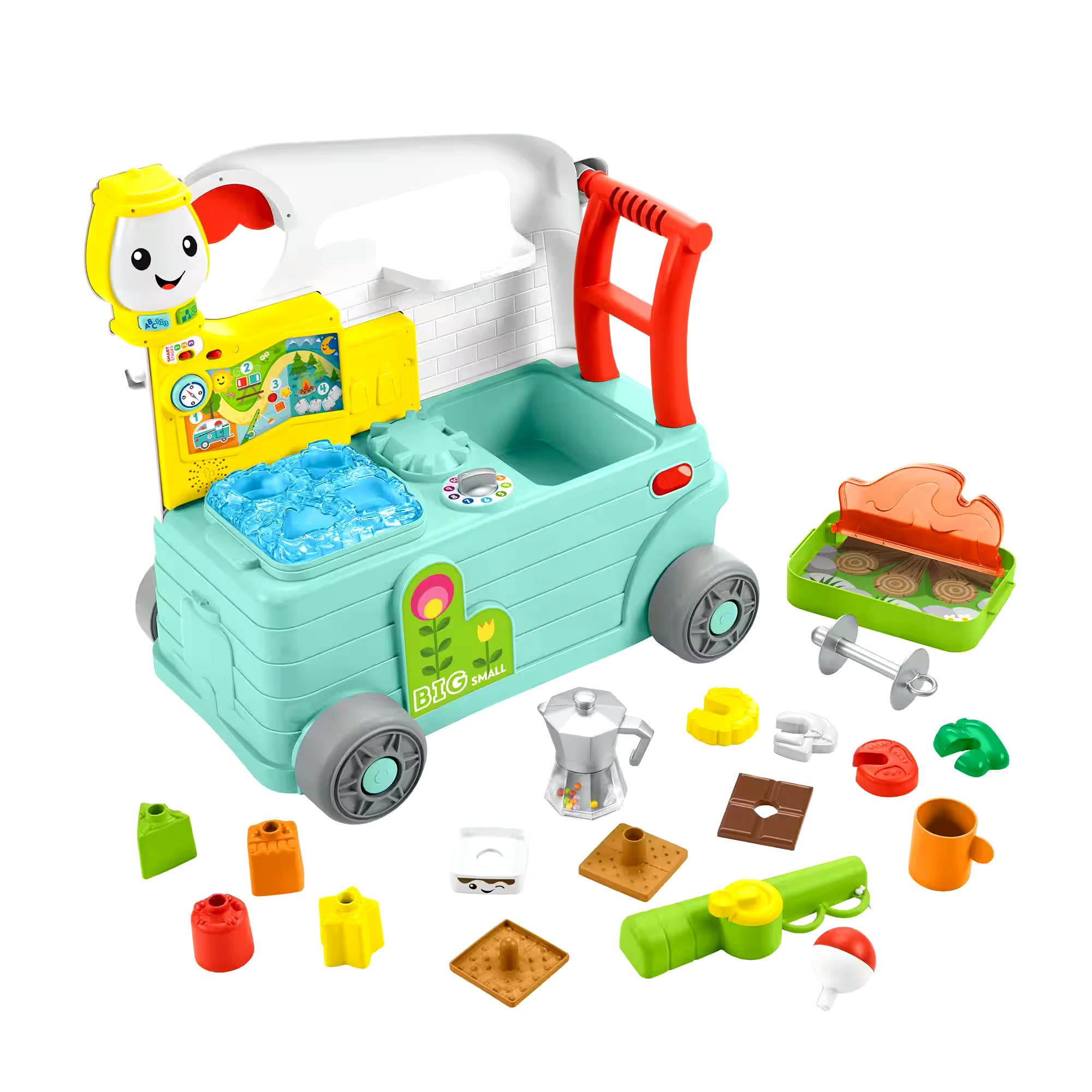 Fisher-Price® Laugh & Learn® 3-in-1 On-the-Go Camper, Age 1+