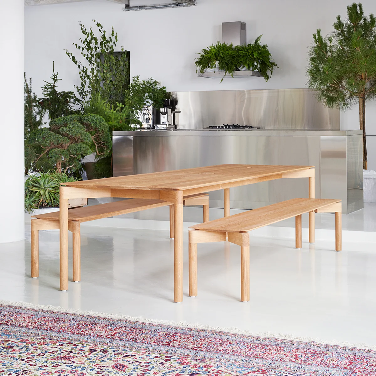 OUT Objekte unserer Tage - Wedekind Bank Large 185 x 42 cm, Eiche gewachst