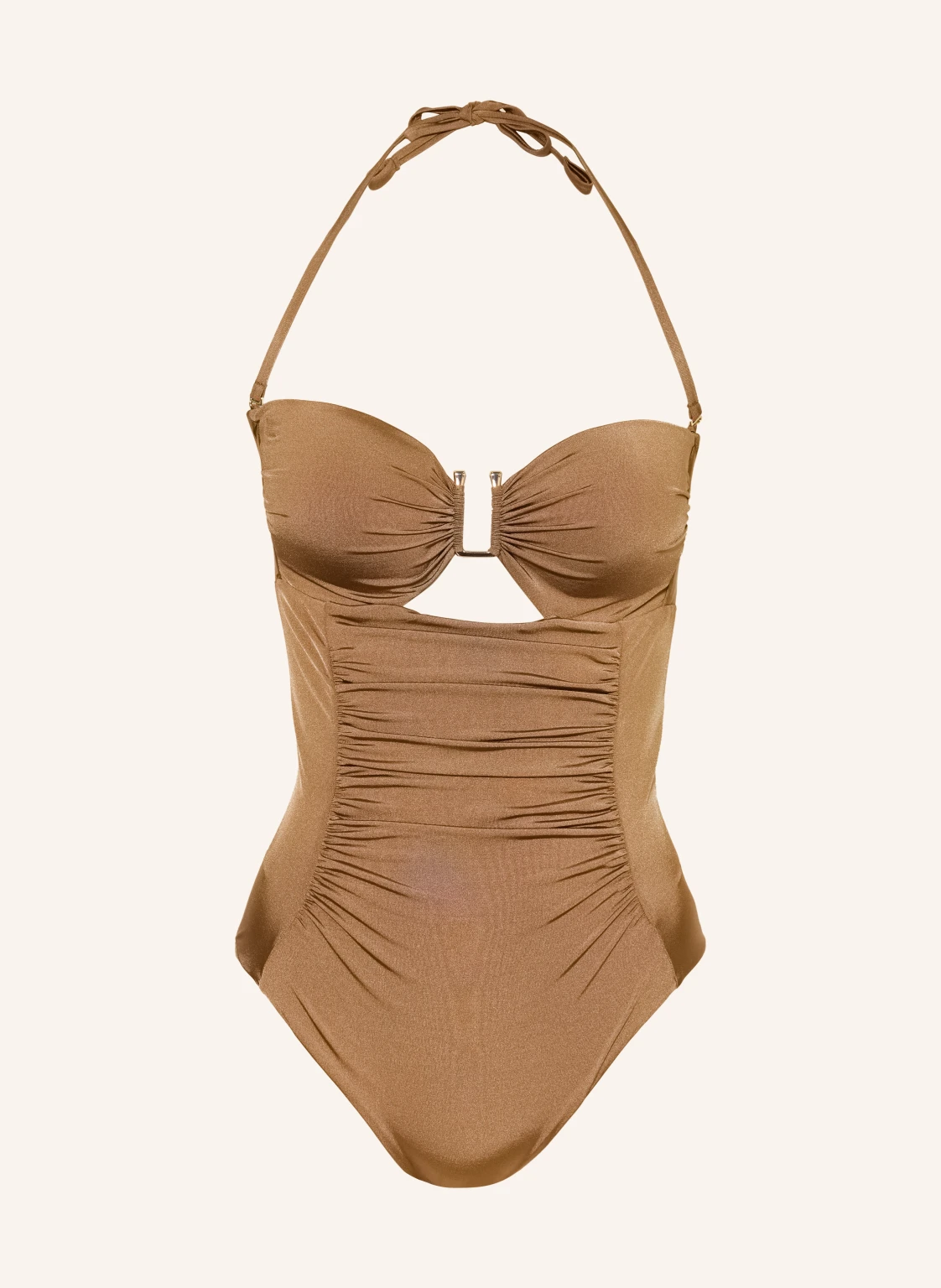 Max Mara BEACHWEAR Bandeau-Badeanzug BCHCURVA mit Cut-out