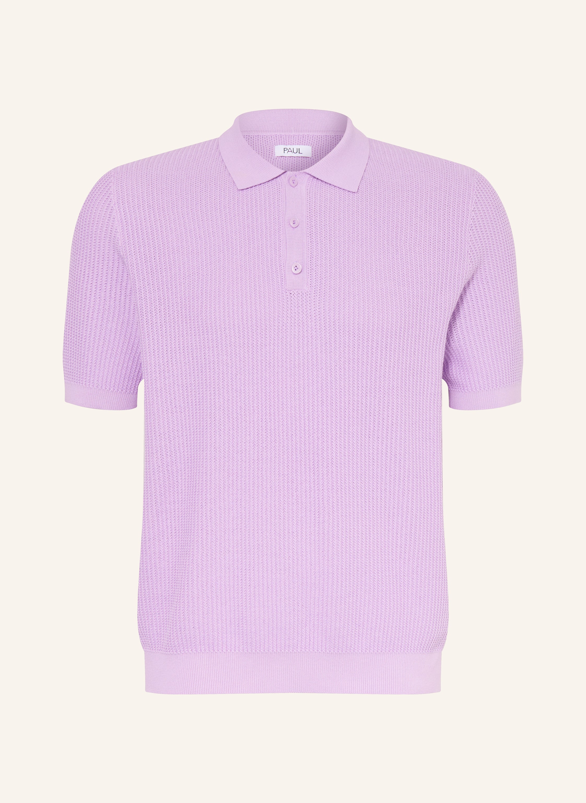 PAUL Strick-Poloshirt