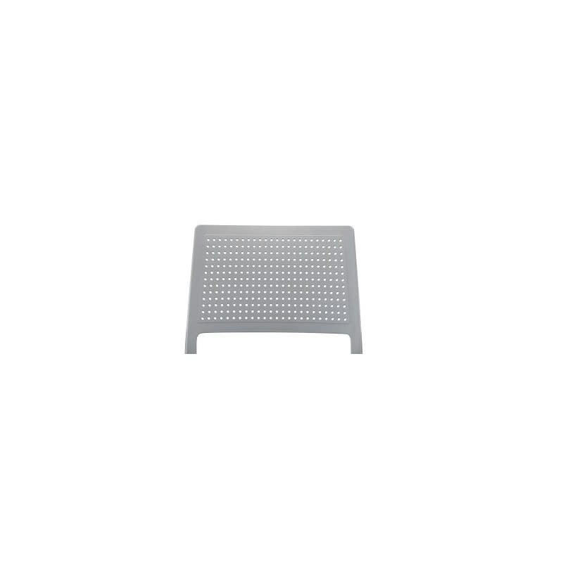 EMI - Tabouret design en plastique gris clair