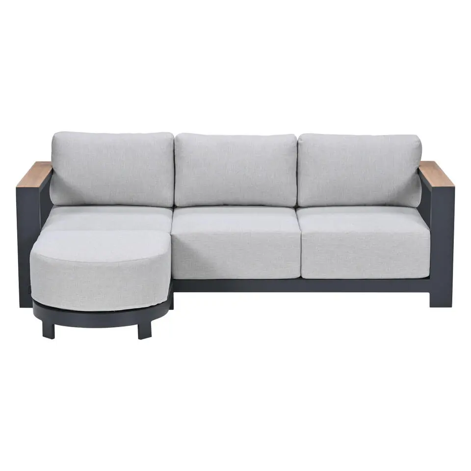 Garden Impressions Malakka lounge chaise longue - light teak look