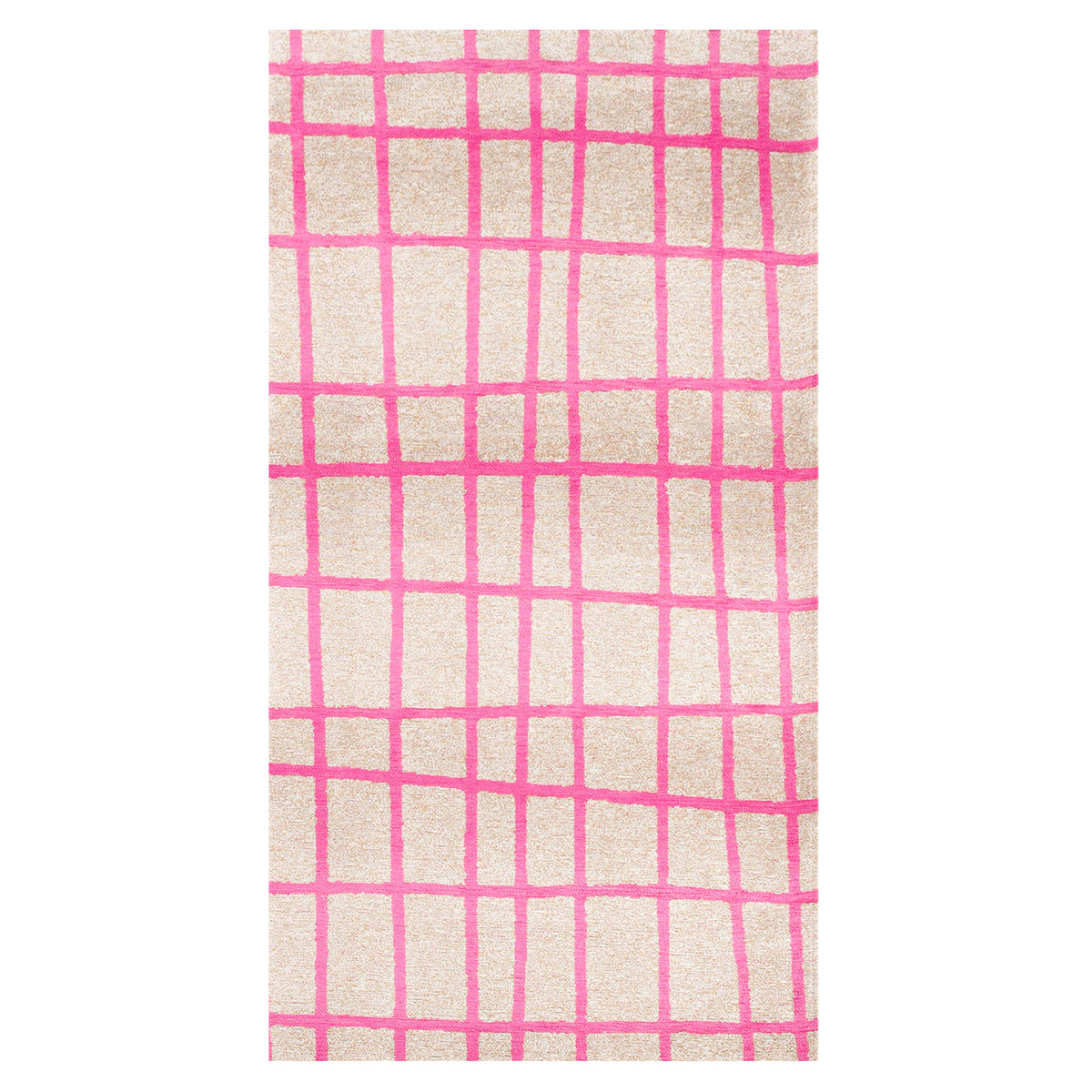 Lola&Moi vloerkleed Hot Pink - roze - 80x150cm