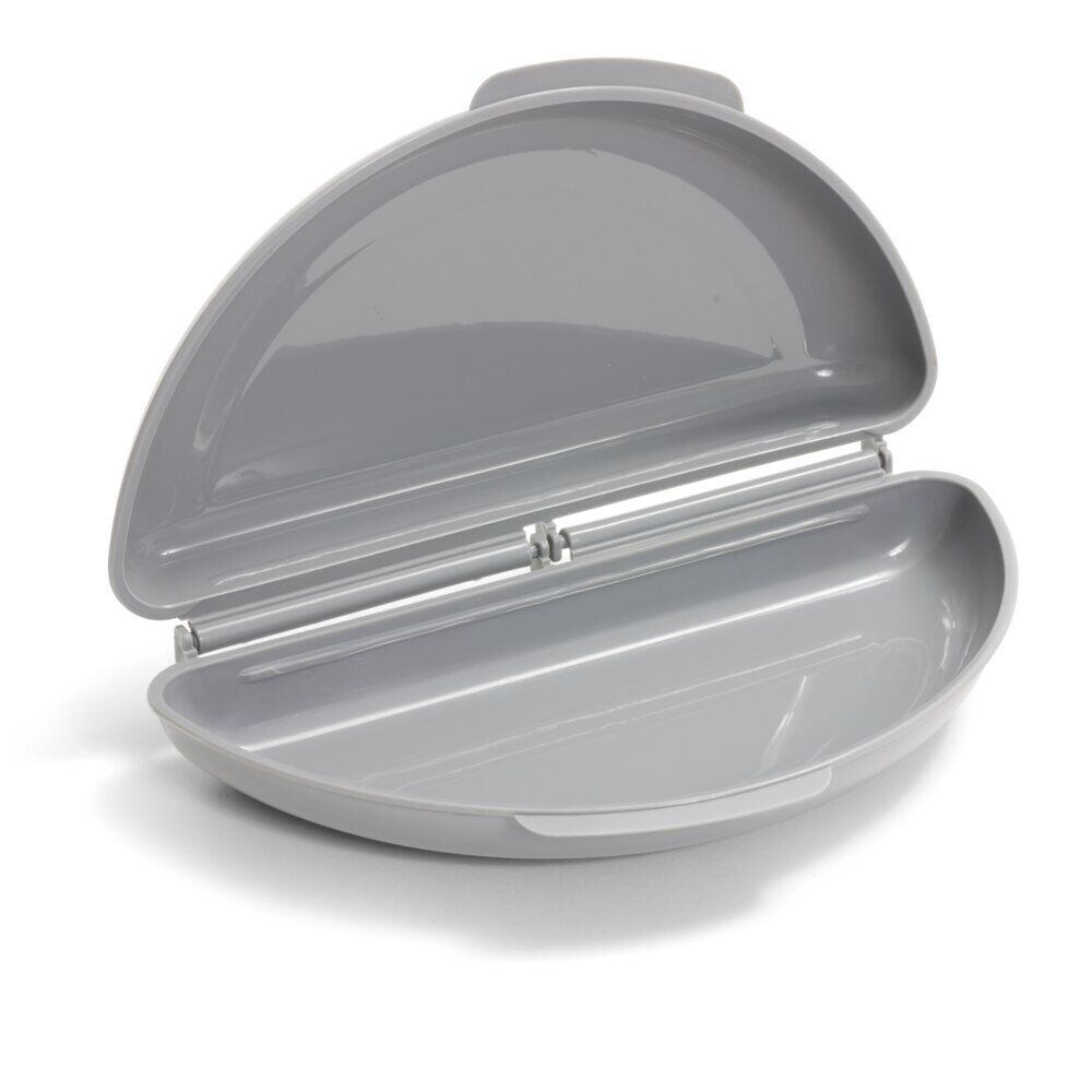 Cuit omelette plastique gris 21x12,5xH5cm
