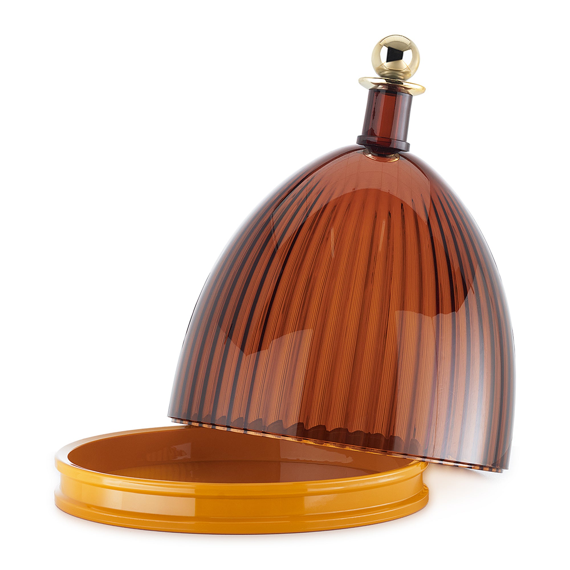 Kartell La Coupole Stolp - Cola / Mustard