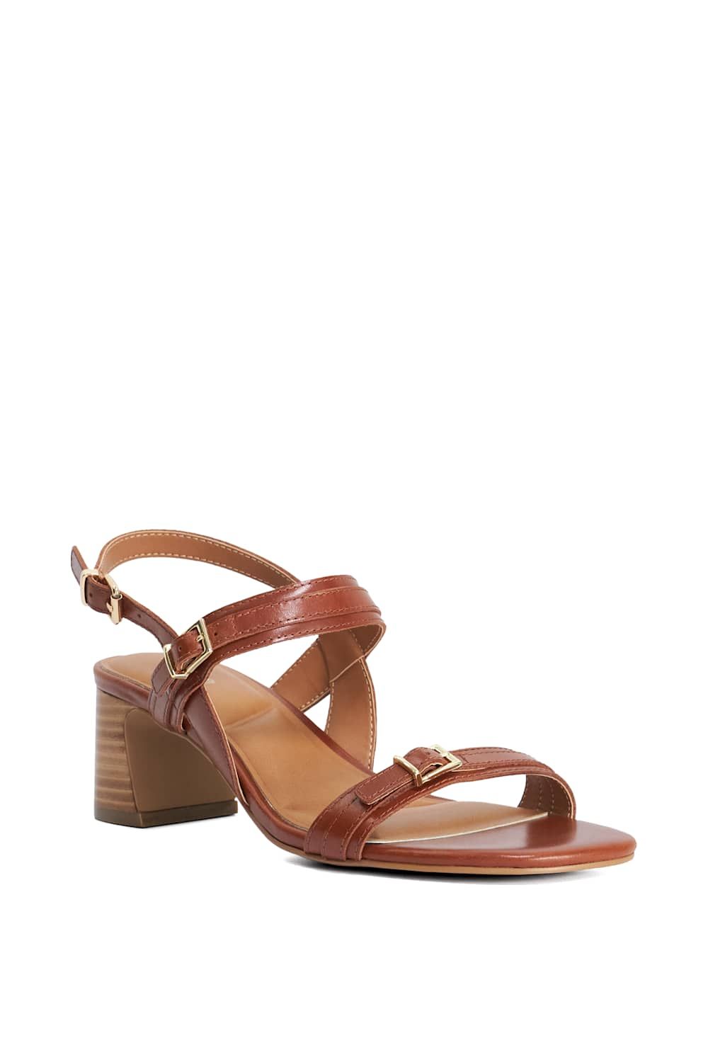 Dune London Jiving' Leather Sandals