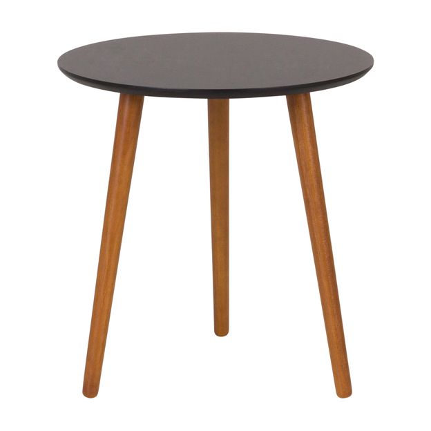MESA LATERAL REDONDA 45 CM TRIWOOD