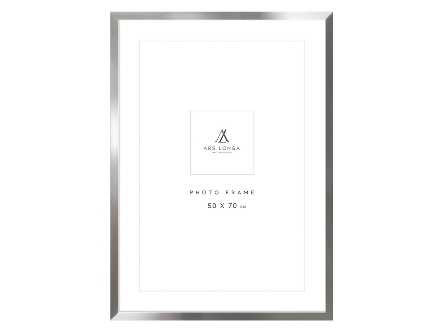 Rama na zdjęcie Loft 50x70 cm srebrna