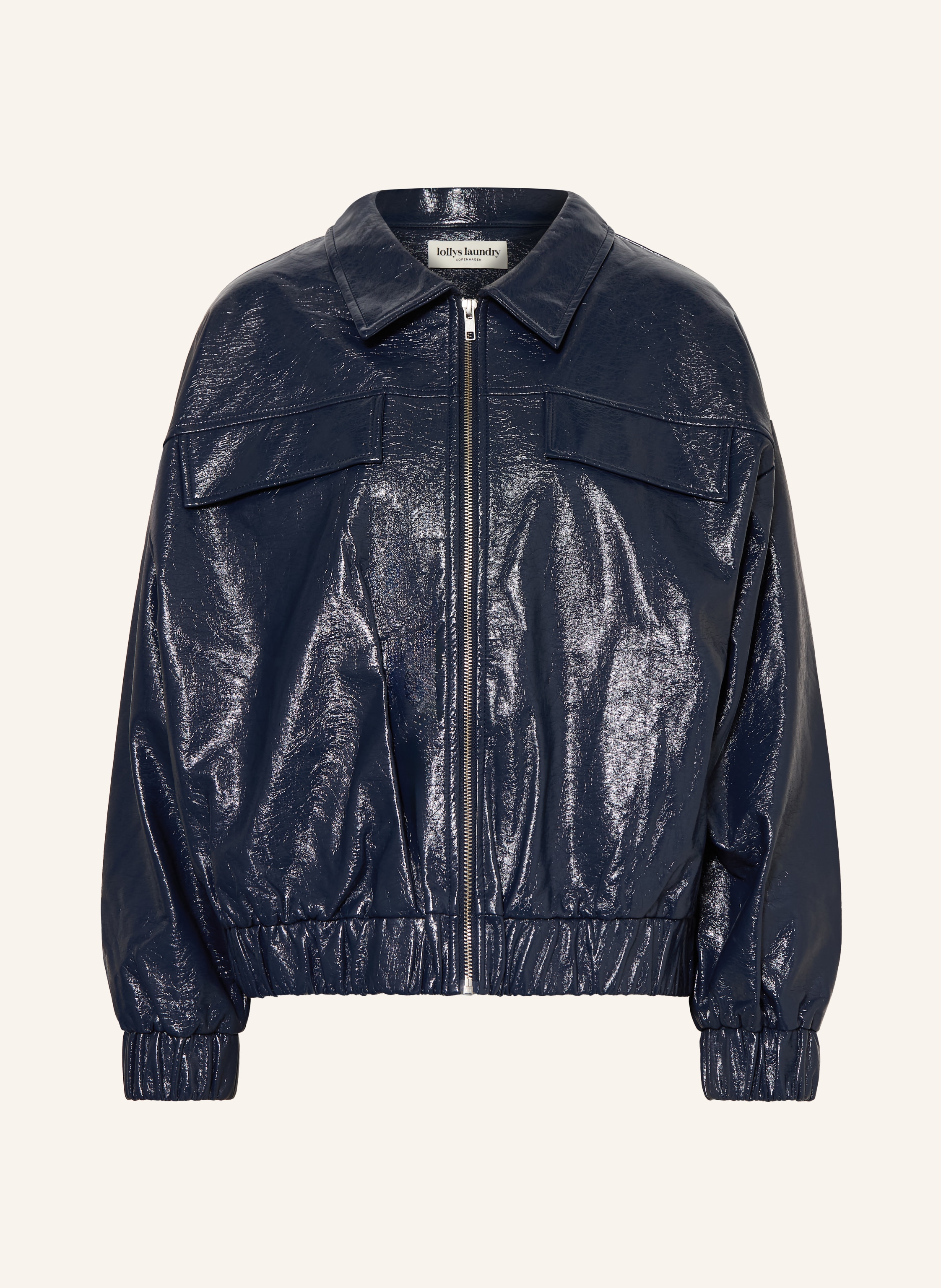 lollys laundry Jacke VEN in Lederoptik