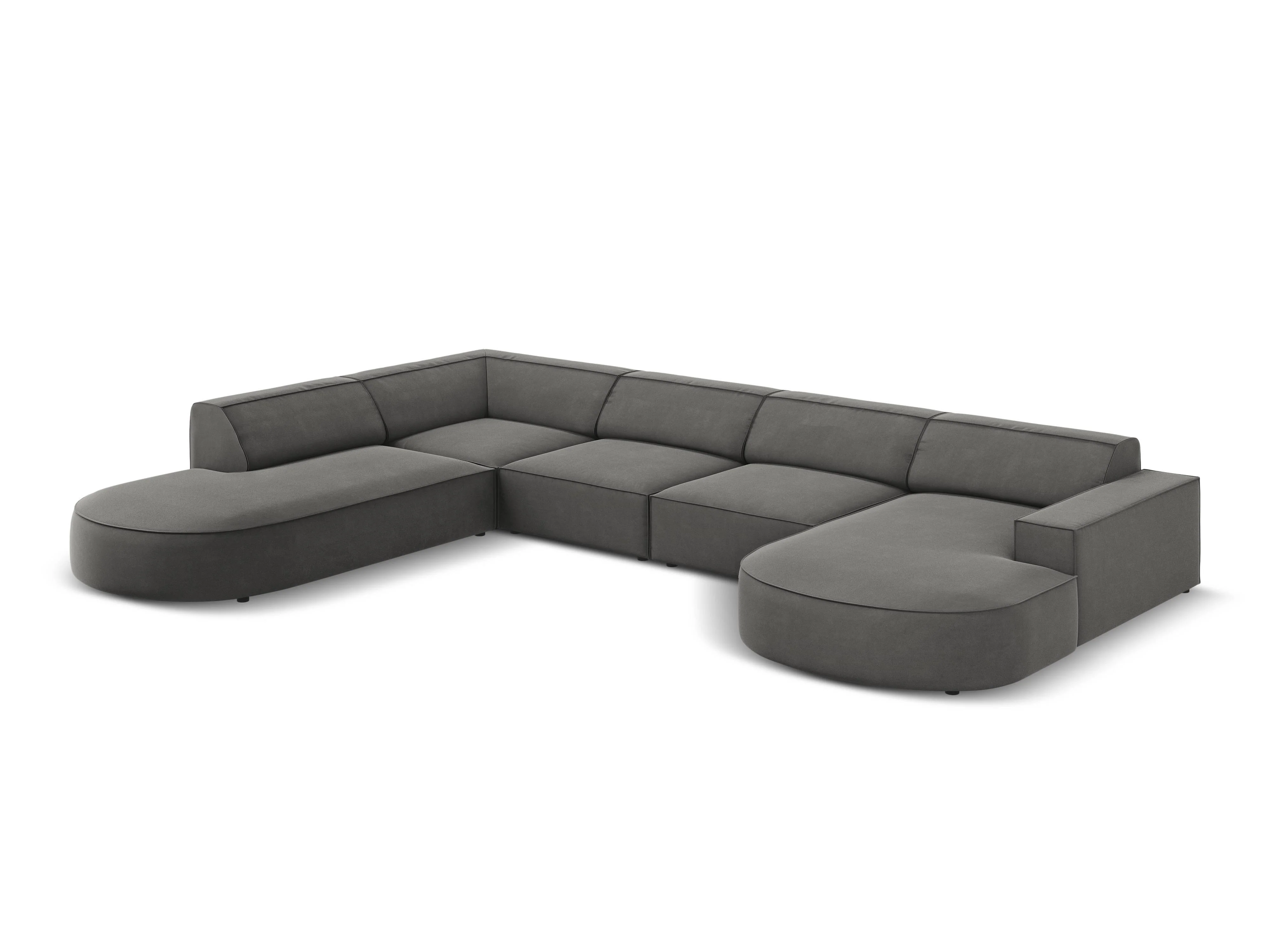 U-bank Jodie velvet Chaise longue links