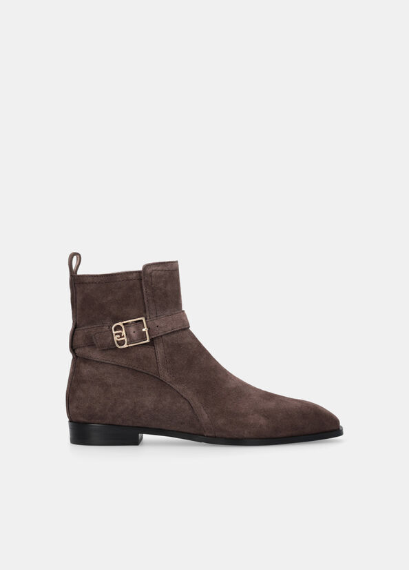 Stivaletti in suede