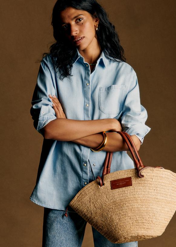 Justine Basket Bag