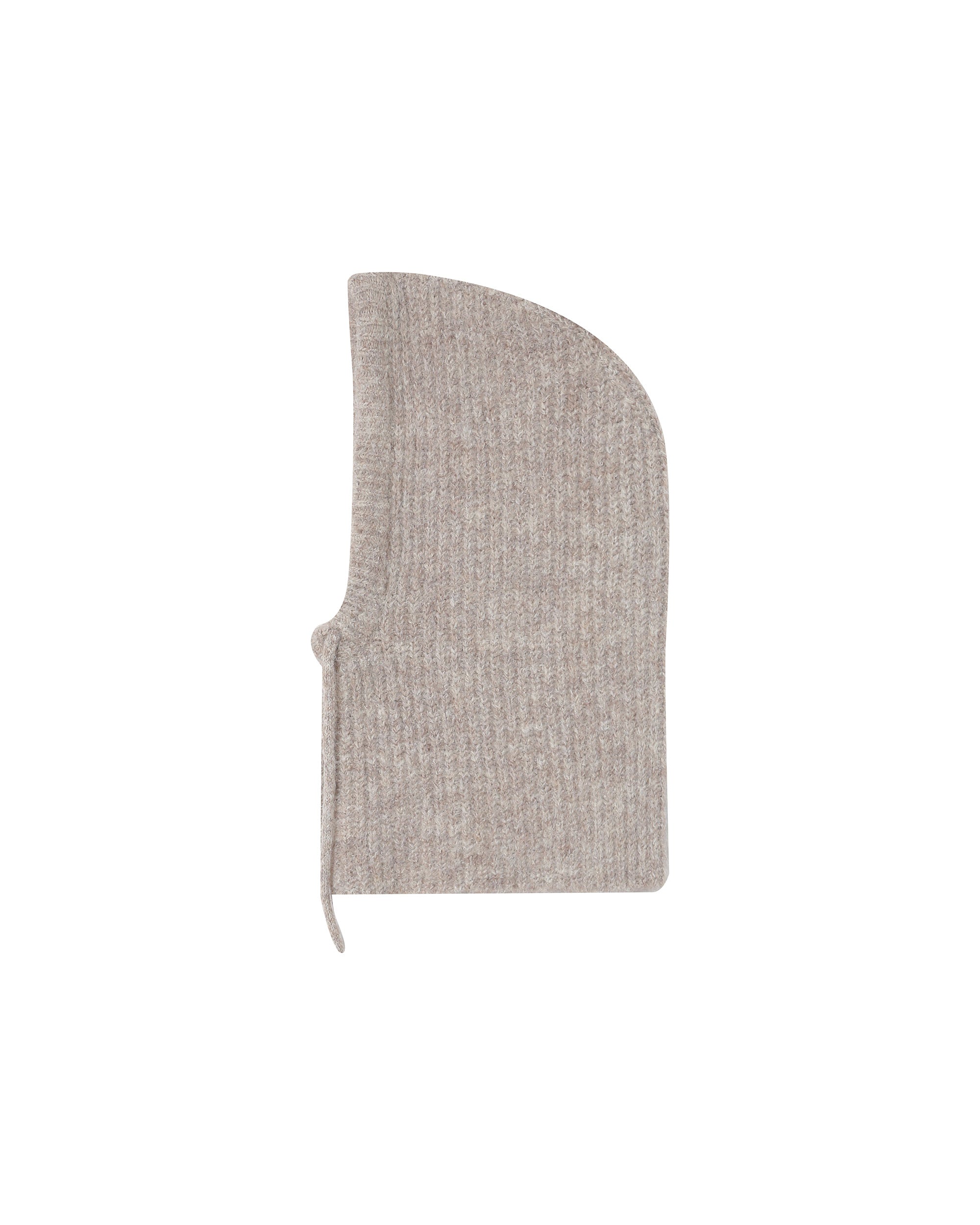 Cagoule en maille taupe Samourai