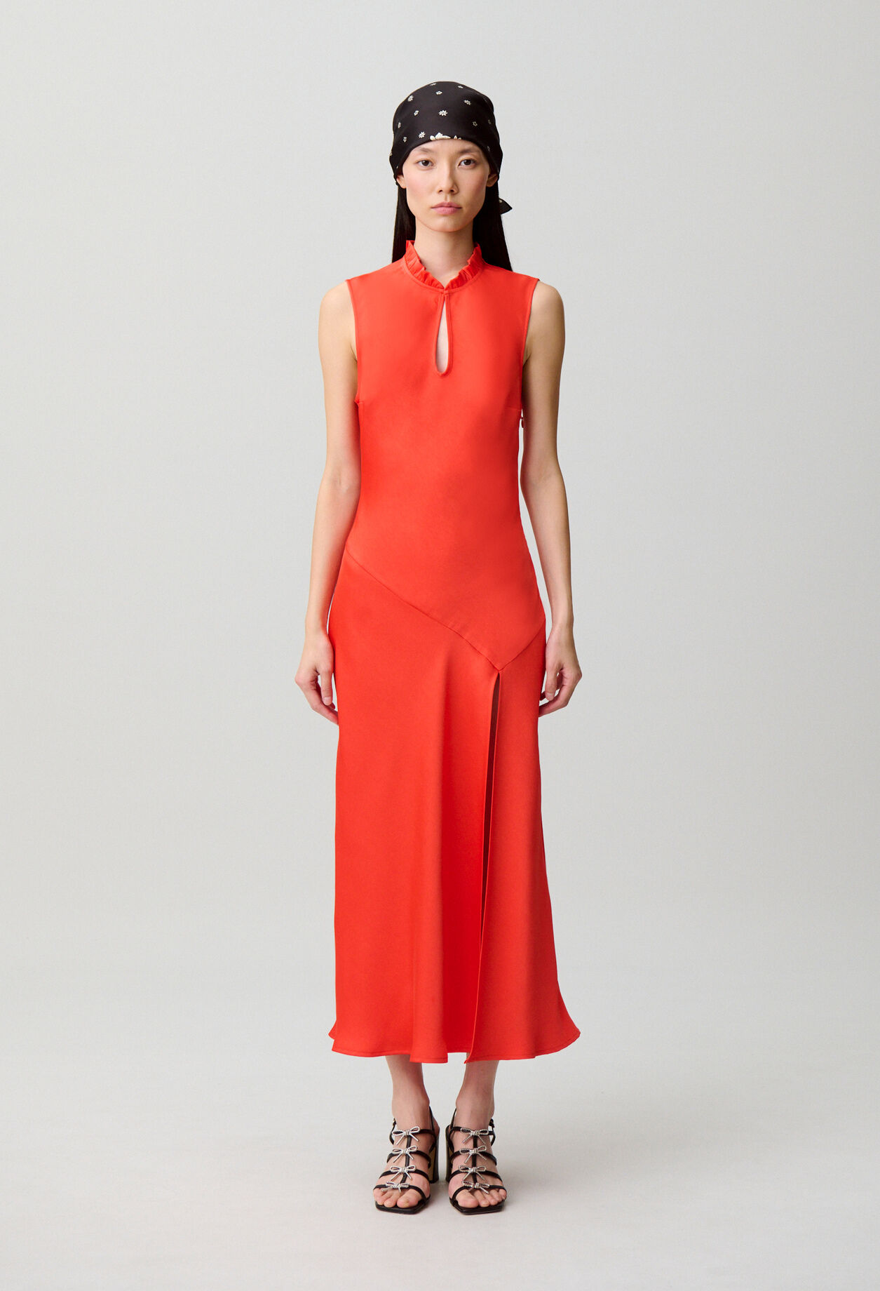 Robe midi fluide