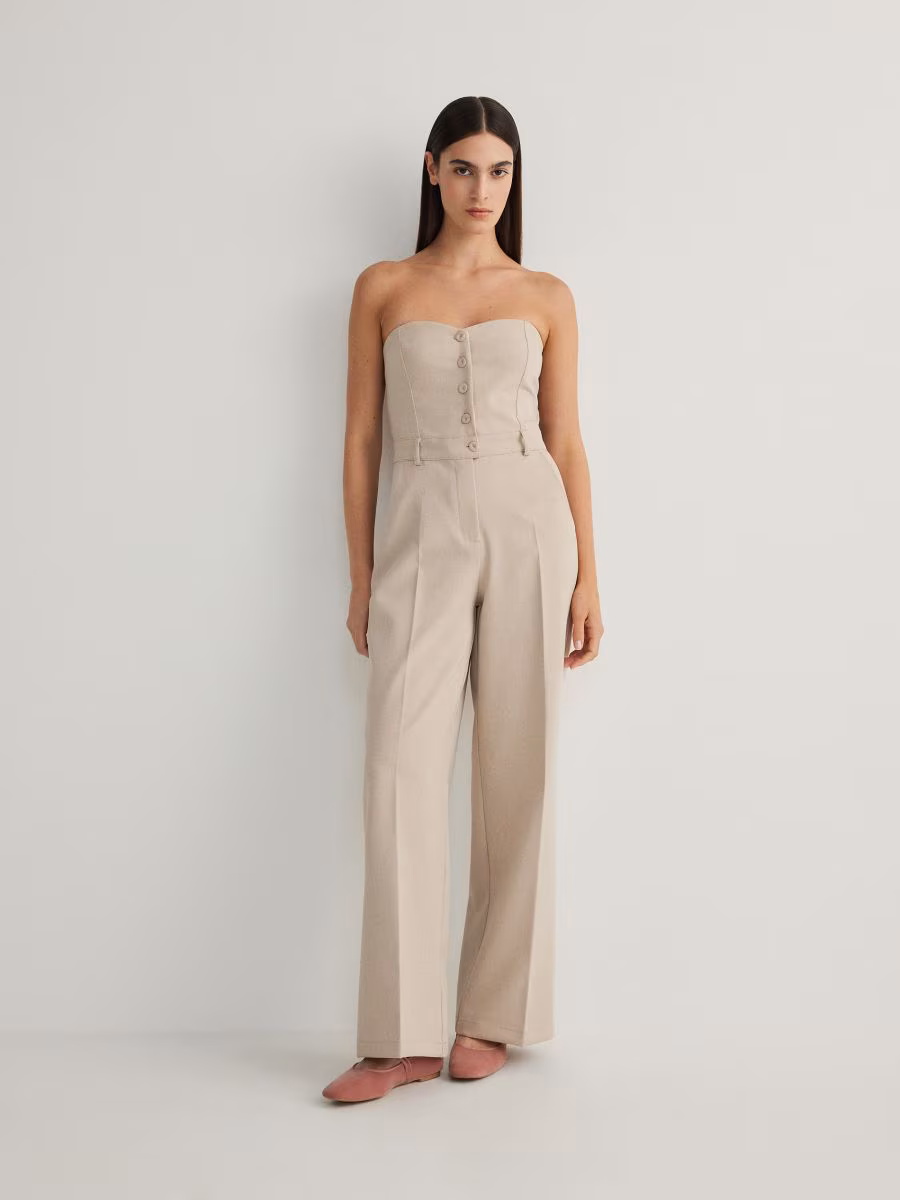Jumpsuit With Corset Top