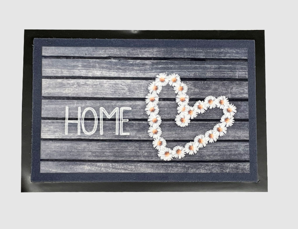 Schmutzfangmatte Home Gänseblümchen