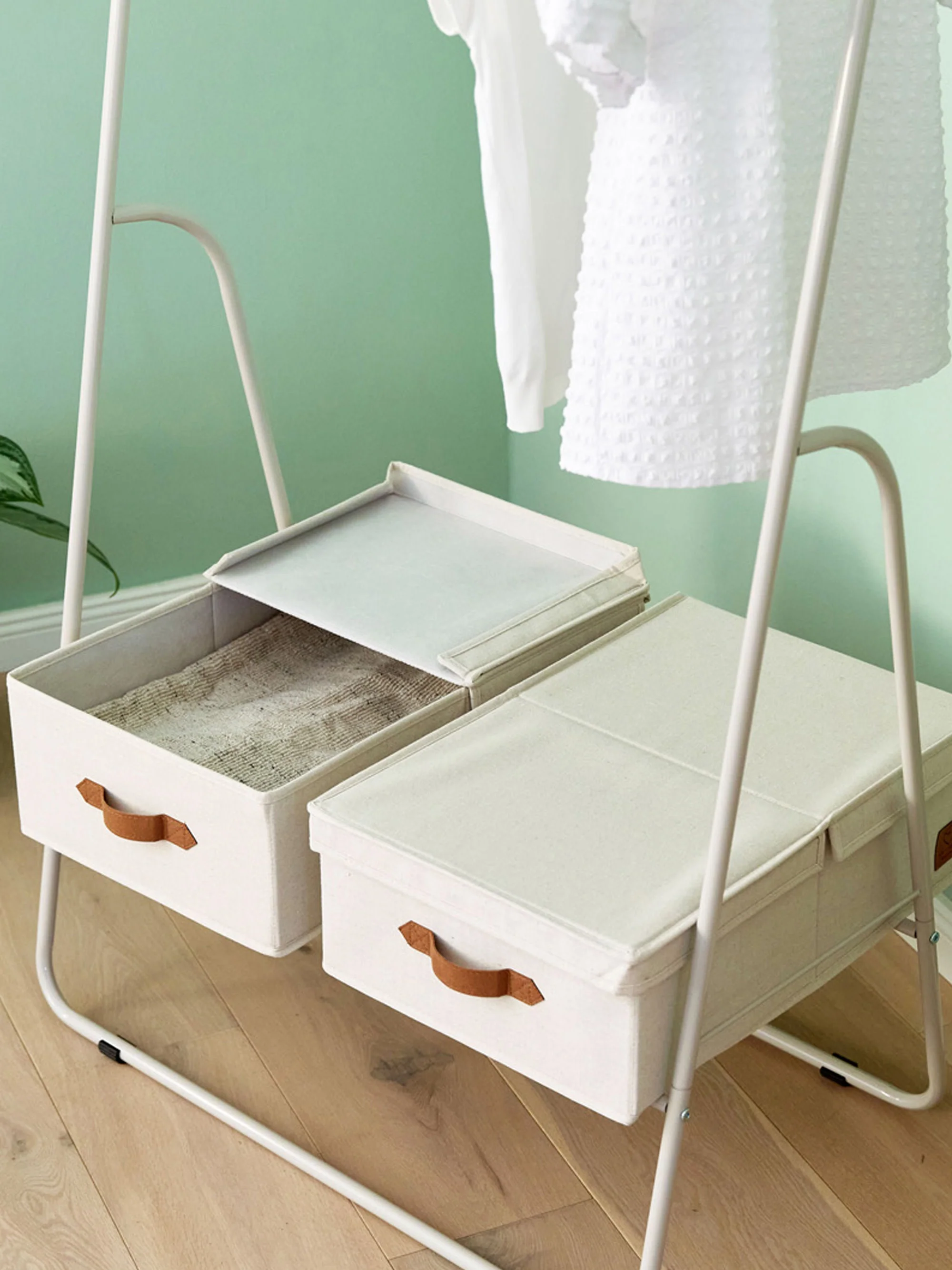 Aufbewahrungsboxen Premium mit Deckel, 2er-Set