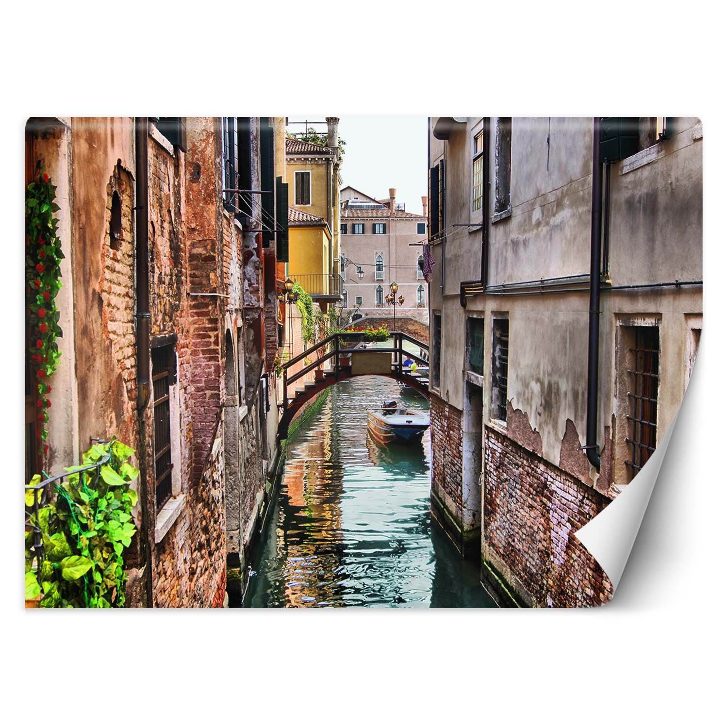 Feeby Fototapeta, Wenecja most gondola 150x105