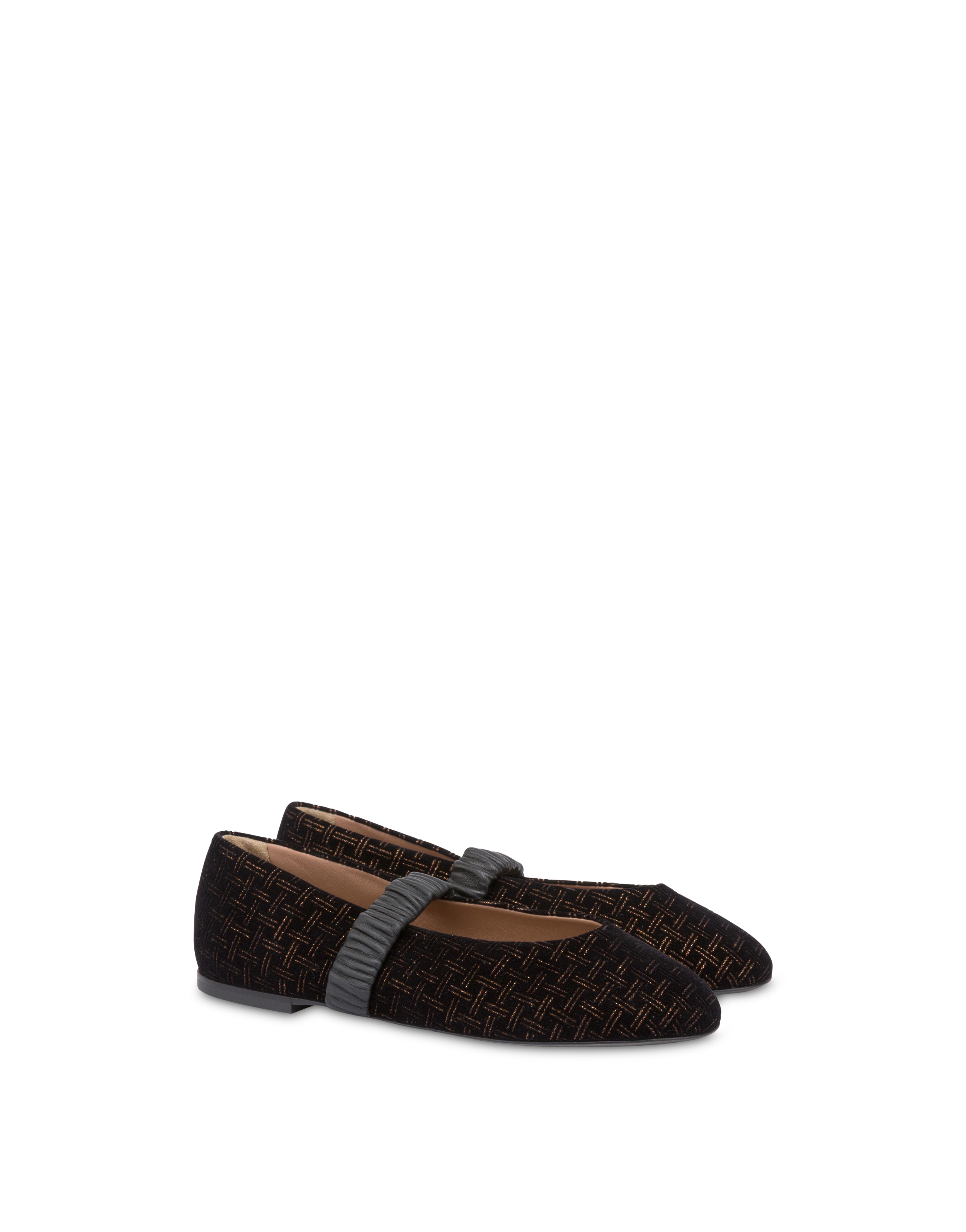 Ballerina Ballet In Velluto Nero