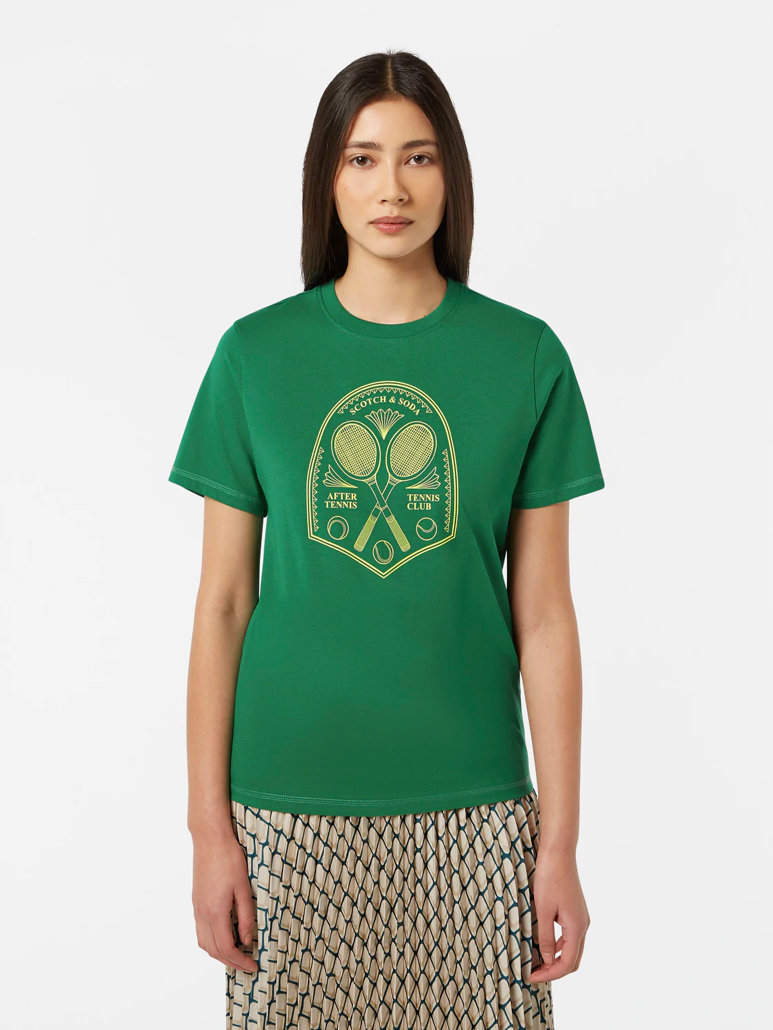 Tennis Artwork Regular Fit T-Shirt