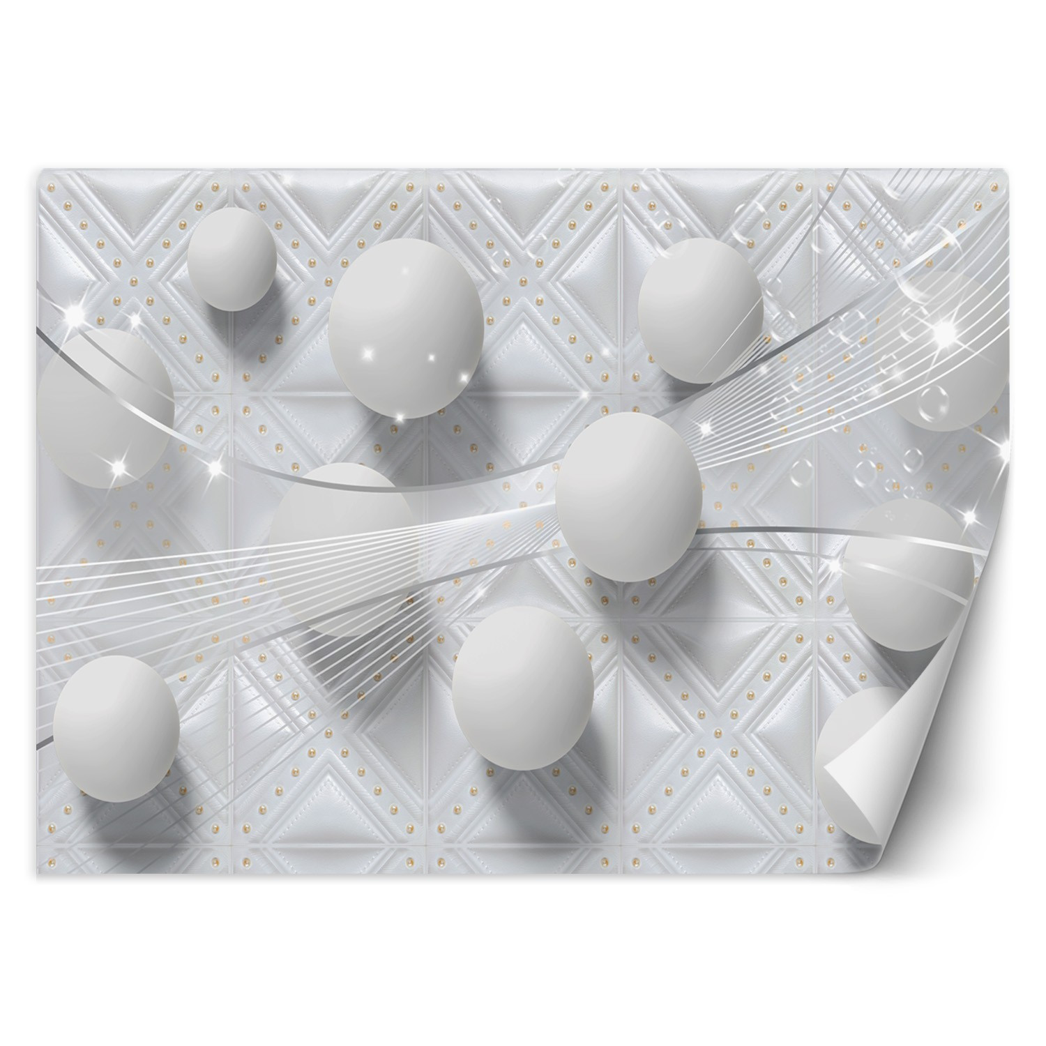 Feeby Fototapeta, Kule tekstura 3D 150x105
