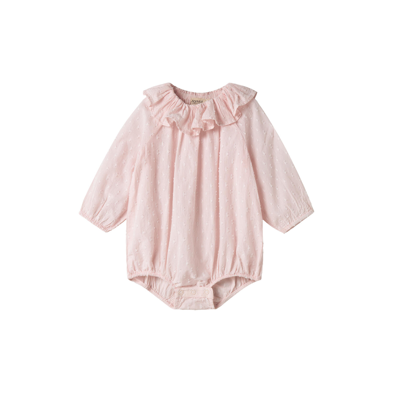 Rosetta LS Romper, rosa