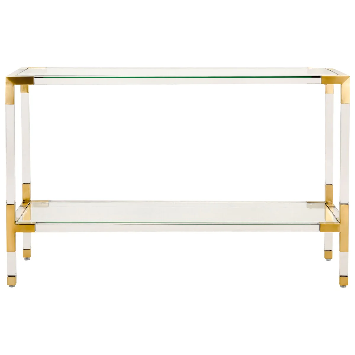 SAFAVIEH Couture Courteney Acrylic Console - 47 W x 15.5 L x 30 H - 47Wx16Dx30H