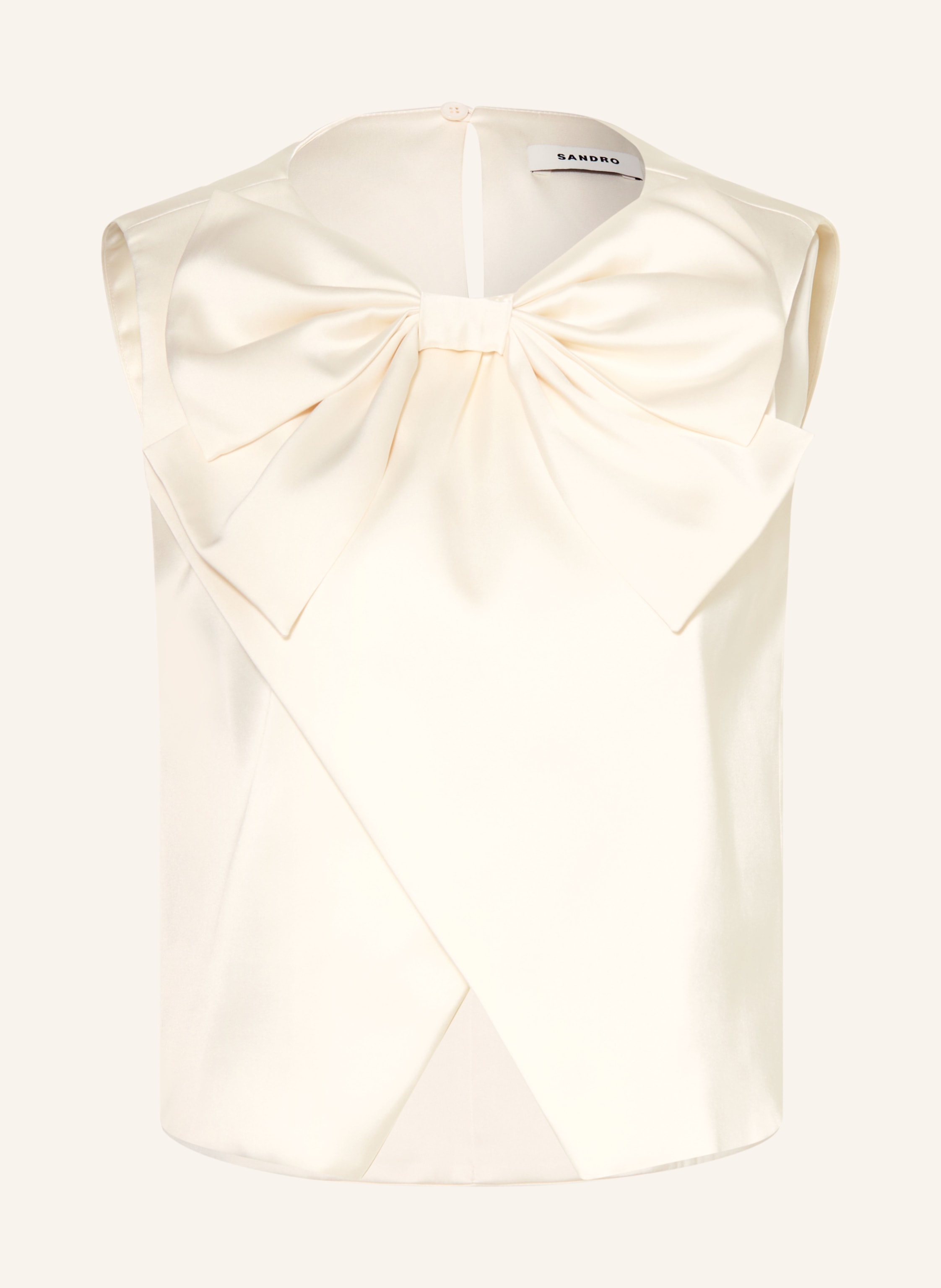 SANDRO Blusentop aus Satin