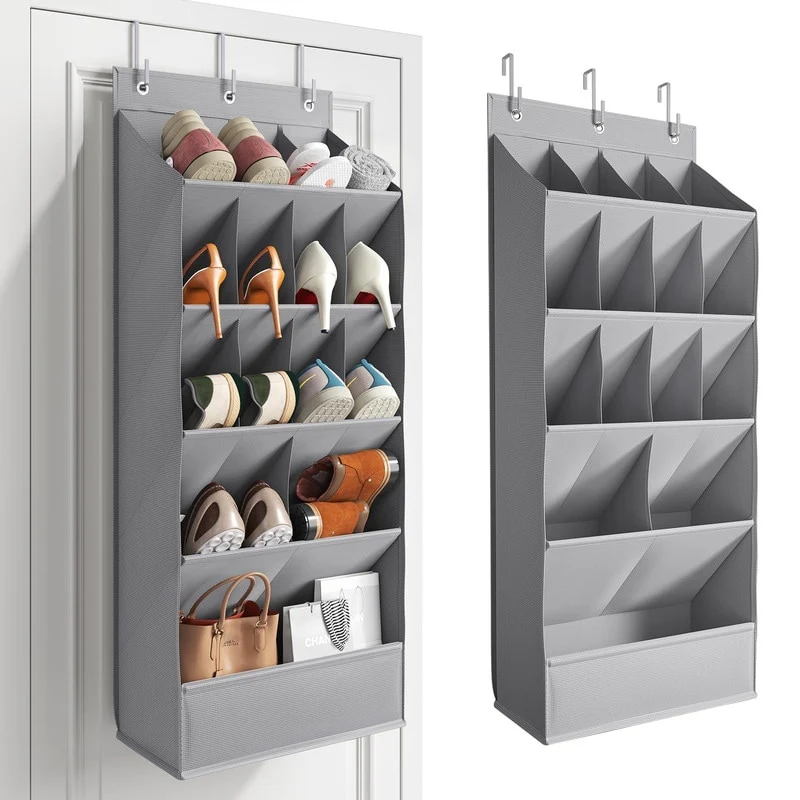 Hanging Shoe Organizers with 15 Large Pocket