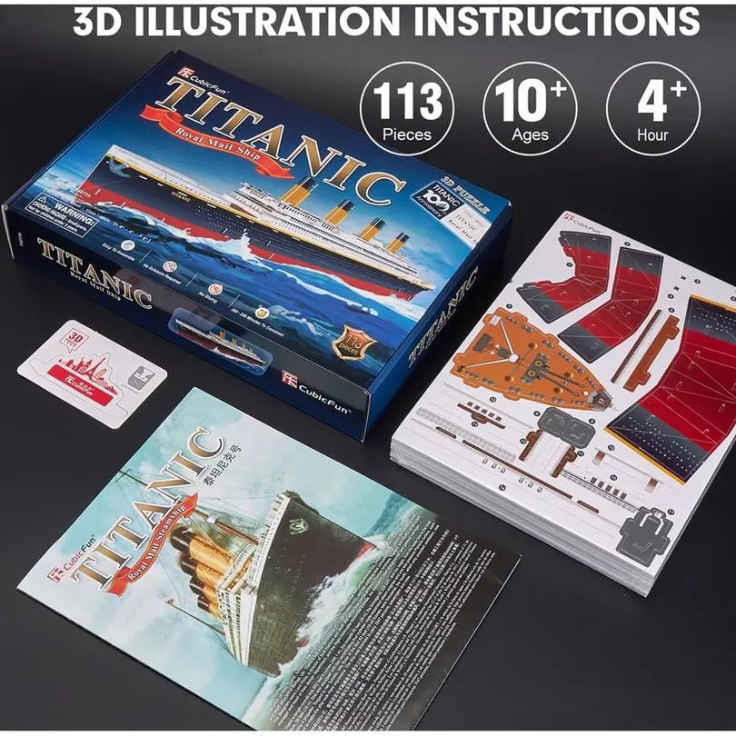 3D-Puzzle Titanic