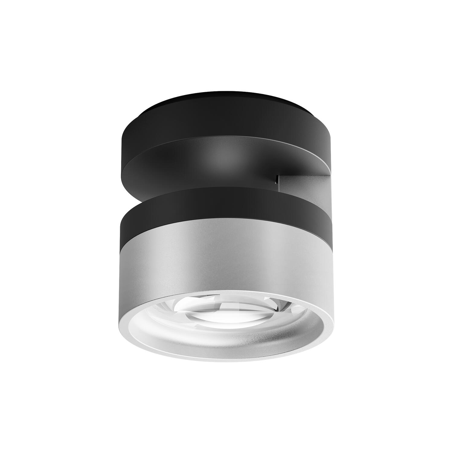 BLADE C1 SLIM loftlampe, matt black/satin silver