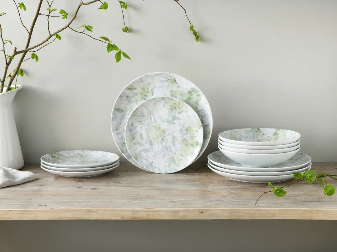 Geschirrset 12-teilig Home Tropical